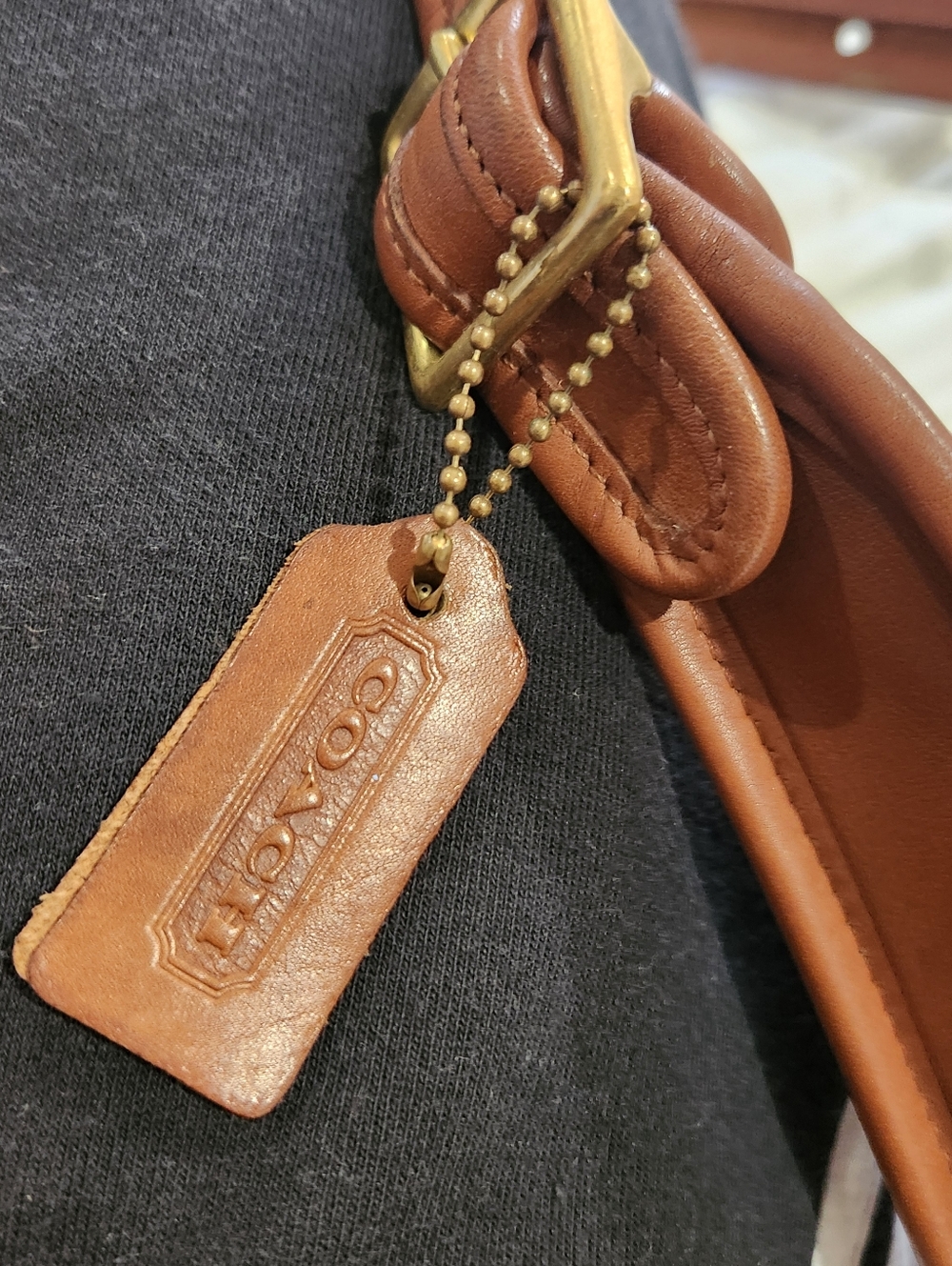Vintage Coach Janice Legacy British Tan - Picture 4 of 9